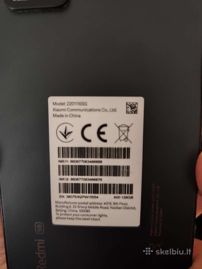 Redmi Note 11 Pro 5G Graphite Gray - nuotraukos Nr. 4