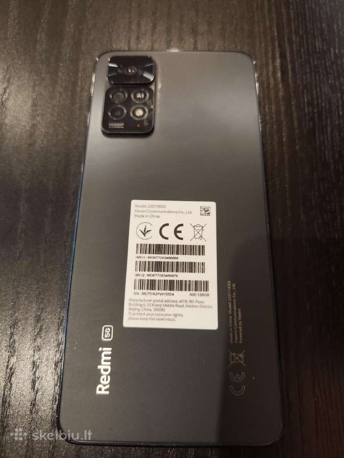 Redmi Note 11 Pro 5G Graphite Gray - nuotraukos Nr. 5