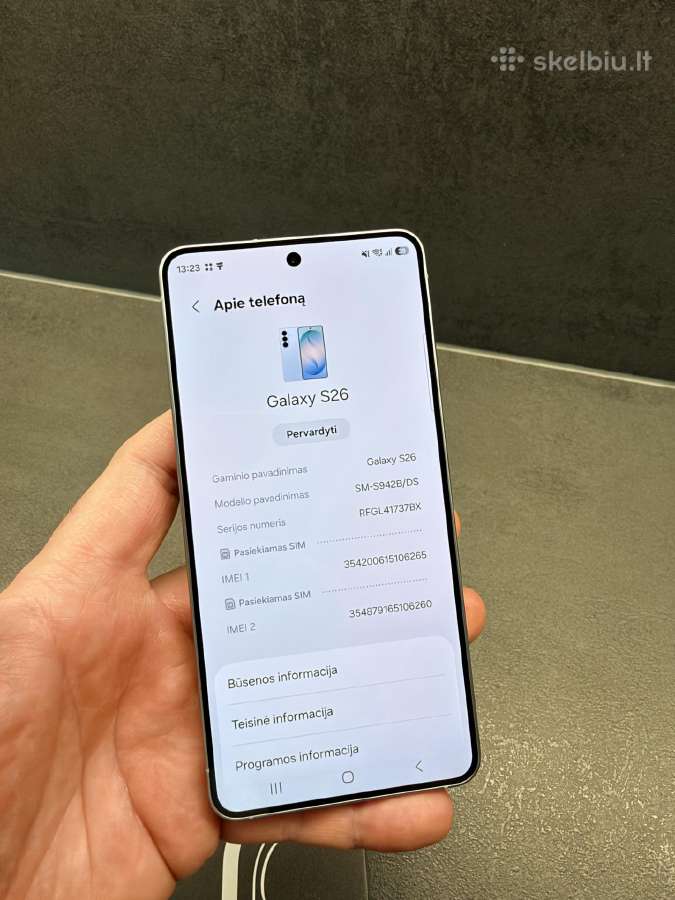 Samsung Galaxy S26, 256/12gb - nuotraukos Nr. 9