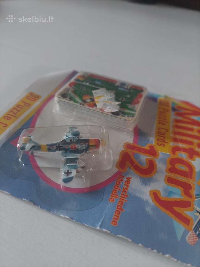 3D mini lėktuvų modeliai - nuotraukos Nr. 3