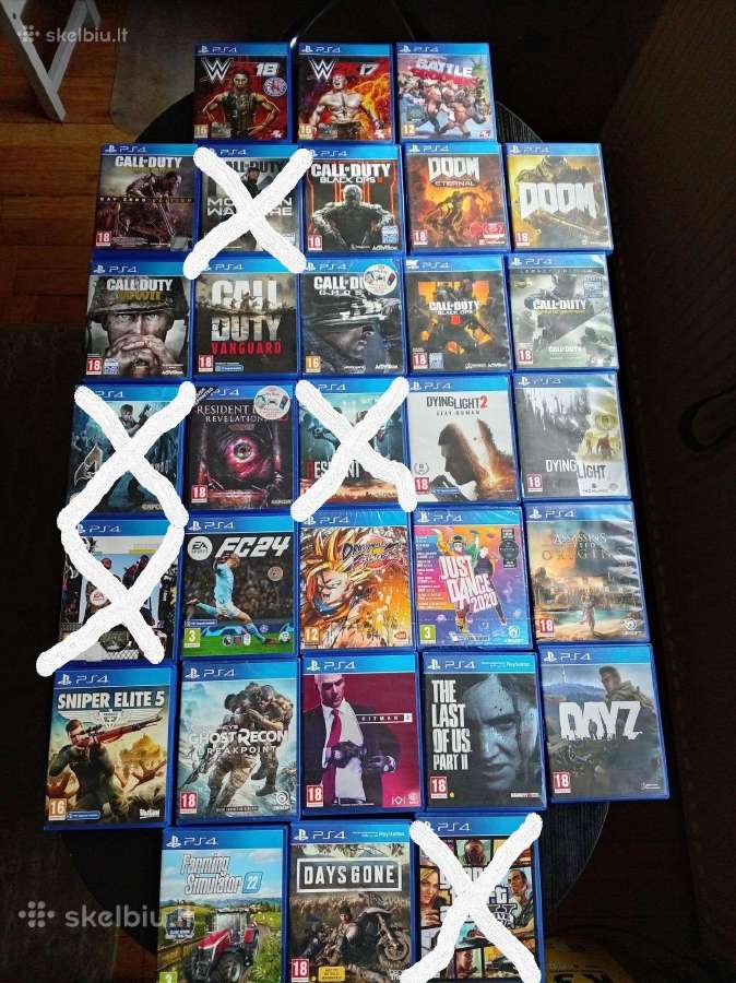 Nauji, naudoti Ps4 žaidimai - nuotraukos Nr. 2