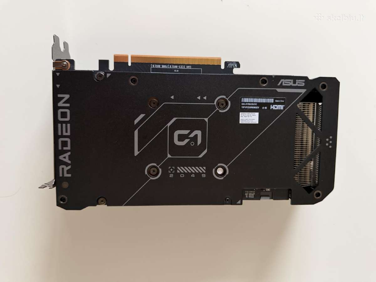 Parduodu Asus Radeon Rx 7600 Dual EVO Oc 8gb - nuotraukos Nr. 3