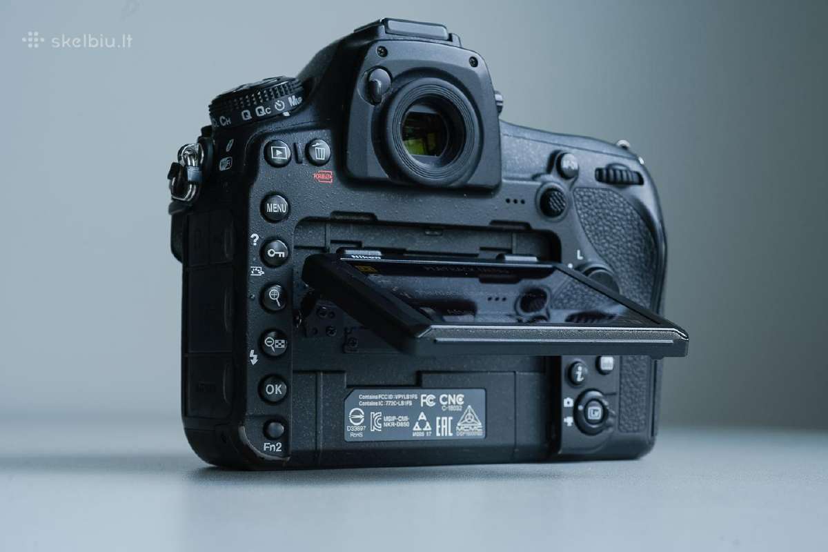 Dslr Fotoaparatas Nikon D850 - nuotraukos Nr. 9