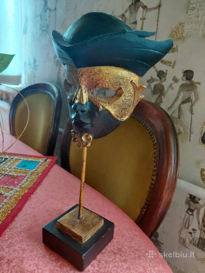 Metalinė kaukė 35 cm - nuotraukos Nr. 2