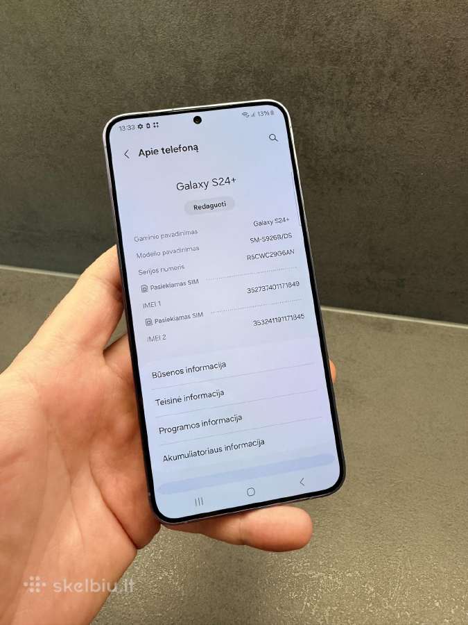 Samsung Galaxy S24+, 12/512gb - nuotraukos Nr. 8