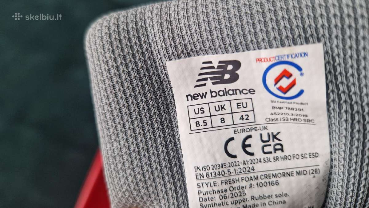 Darbo batai New Balance Fresh Foam Cremorne Mid - nuotraukos Nr. 5