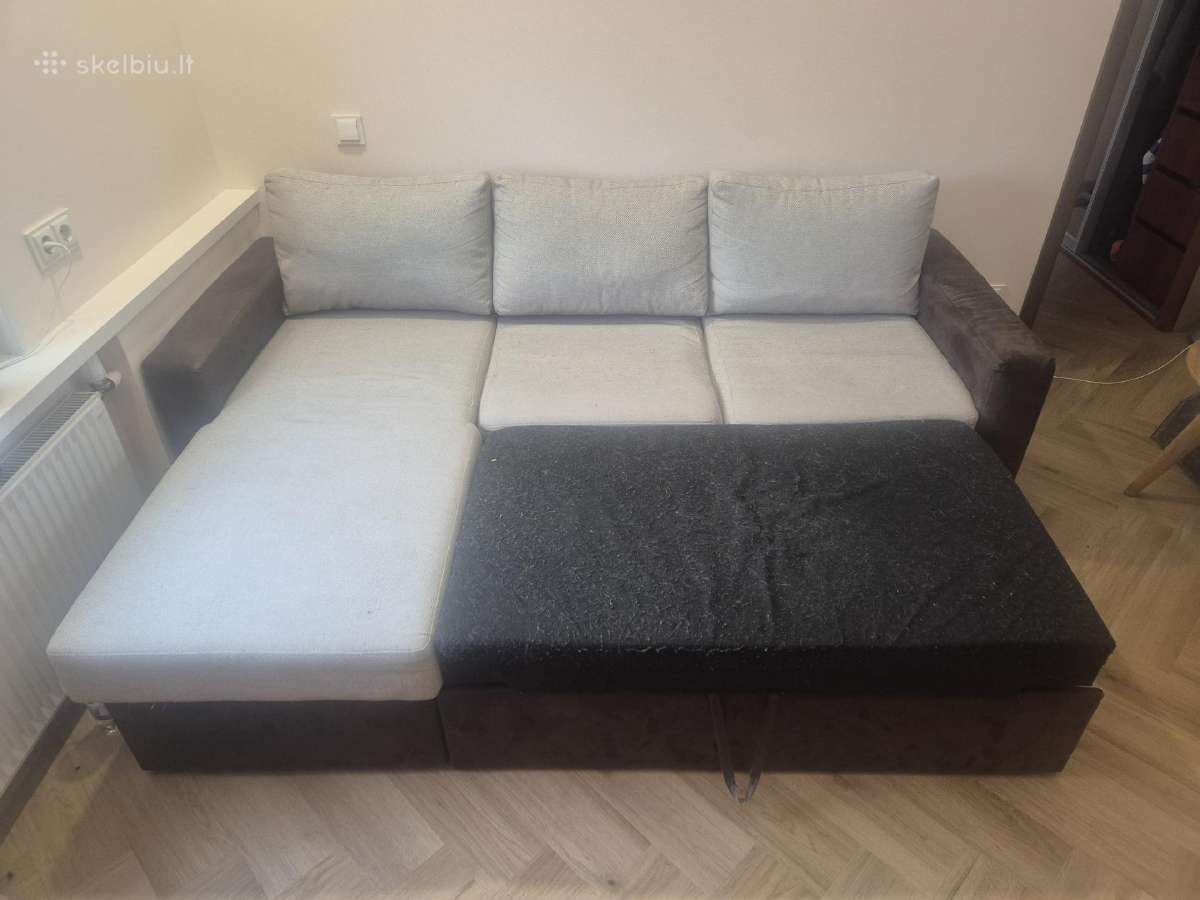Kampas išskleidžiamas, sofa-lova - nuotraukos Nr. 3
