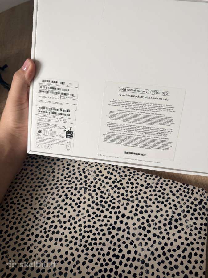 Apple MacBook Air13 M1 8gb/256gb - nuotraukos Nr. 8