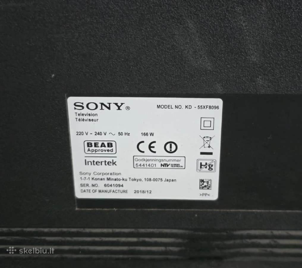 Du televizoriai "Sony" ir "Panasonic" - nuotraukos Nr. 4