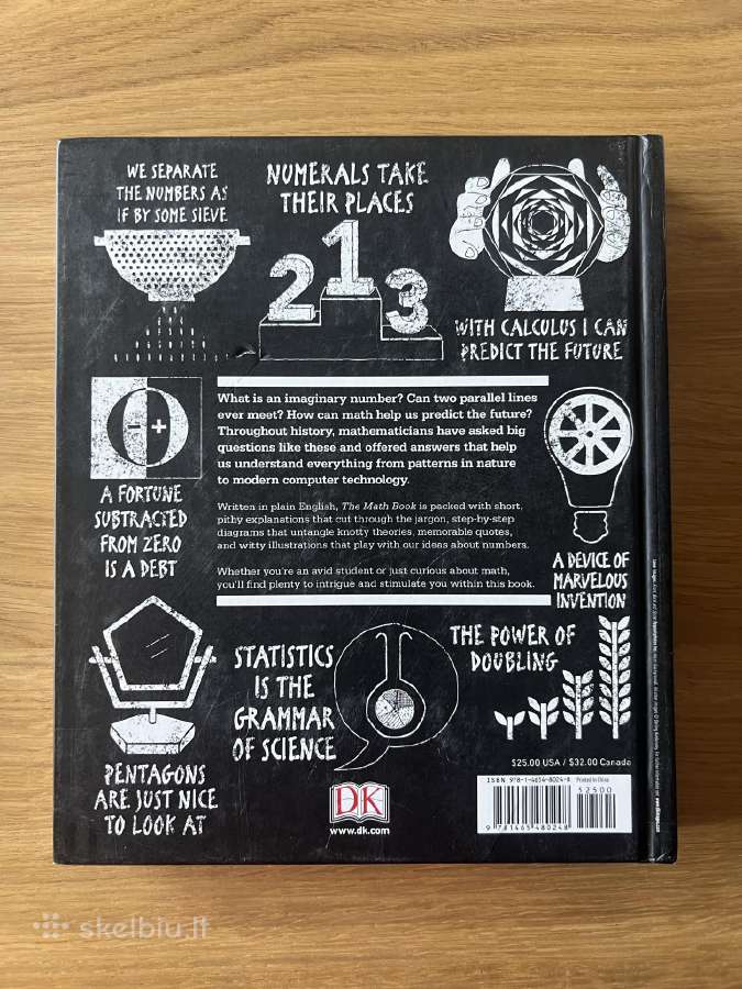 The Math Book (Dk Big Ideas) - knyga anglų k. - nuotraukos Nr. 2