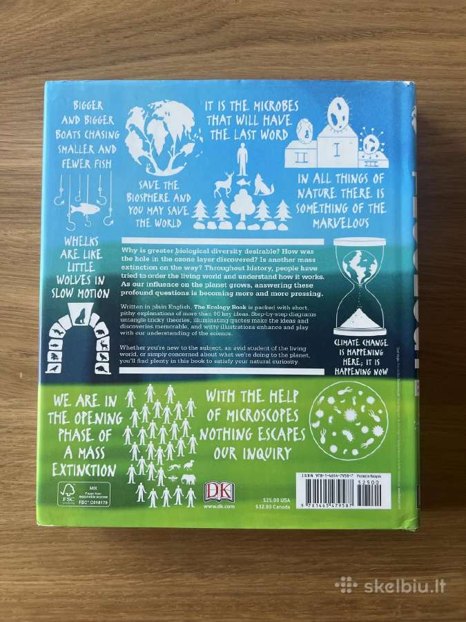 The Ecology Book (Dk Big Ideas) - anglų k. - nuotraukos Nr. 2