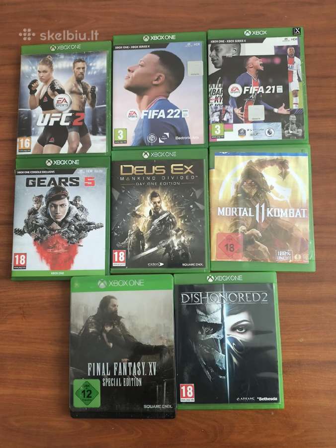 Xbox One, gamepads, games - nuotraukos Nr. 4