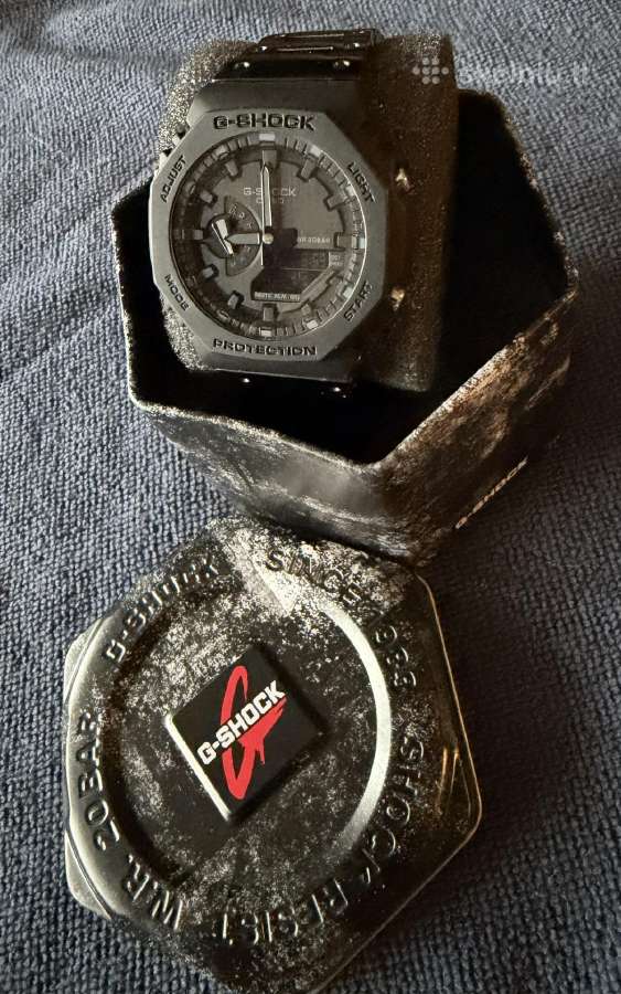 Casio G-shock Full Metal 2100s (juodas) - nuotraukos Nr. 2