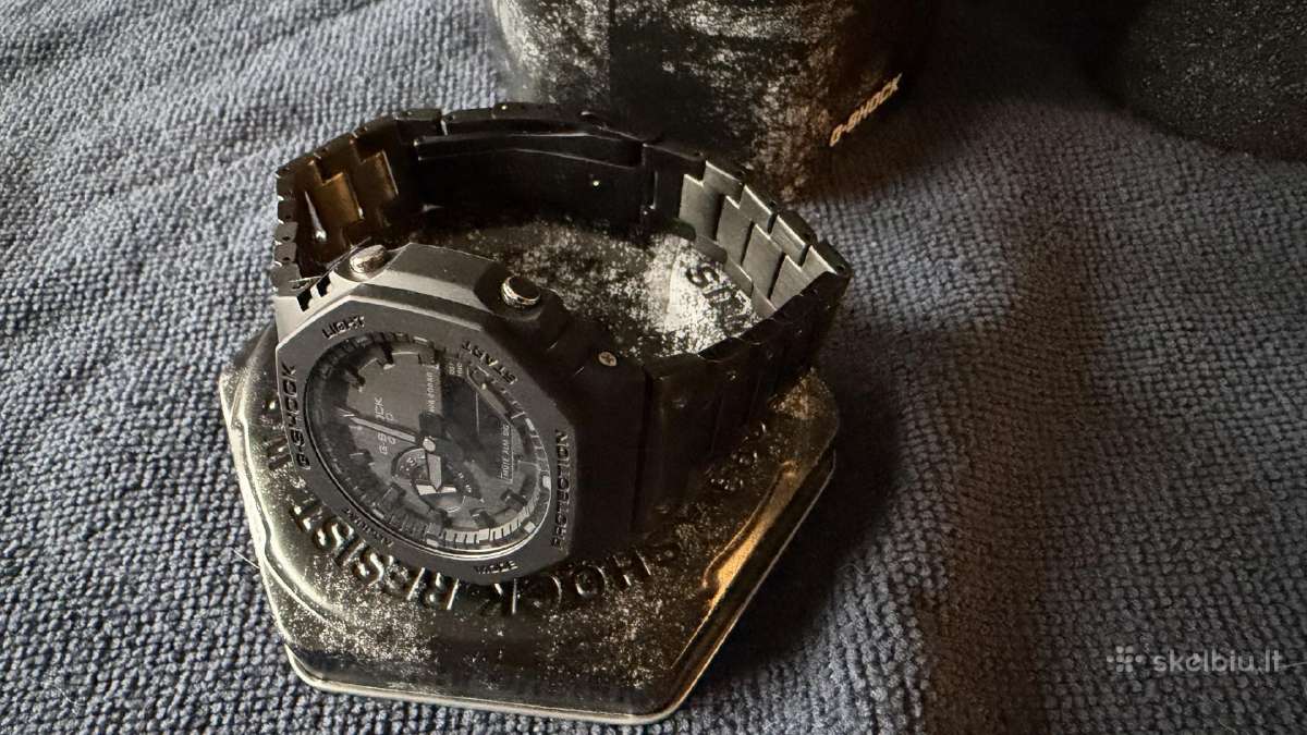 Casio G-shock Full Metal 2100s (juodas) - nuotraukos Nr. 3