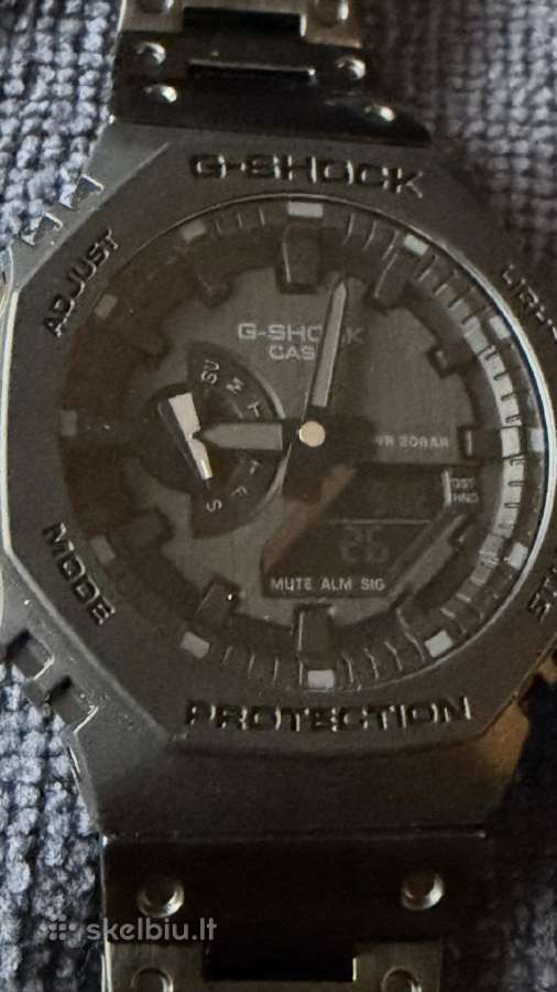 Casio G-shock Full Metal 2100s (juodas) - nuotraukos Nr. 4