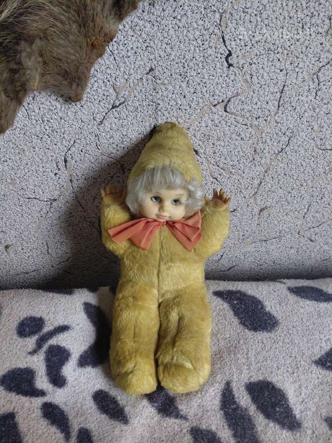 Vintažinė lėlė 48 cm - nuotraukos Nr. 2