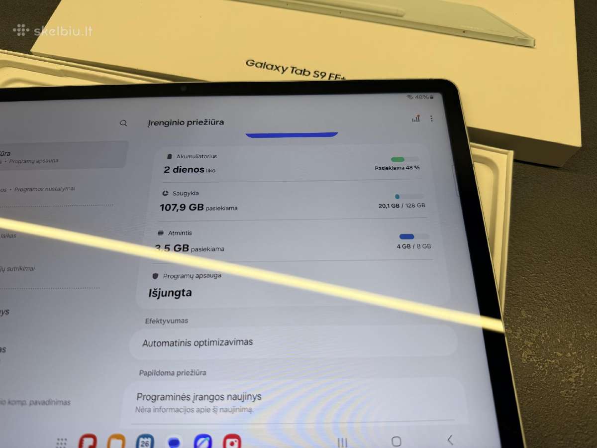 Samsung Galaxy Tab S9fe+, 128/8gb - nuotraukos Nr. 6