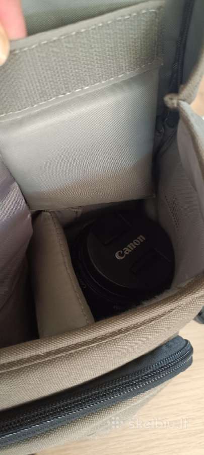 Canon EOS 600d su 2 objektyvais ir stovu - nuotraukos Nr. 4