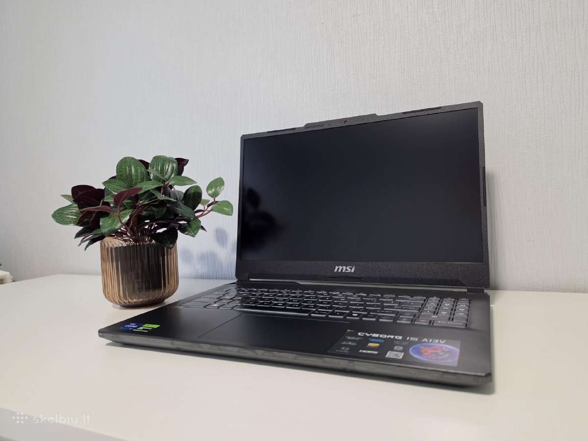 Msi cyborg a15 *Rtx 4060* - nuotraukos Nr. 6
