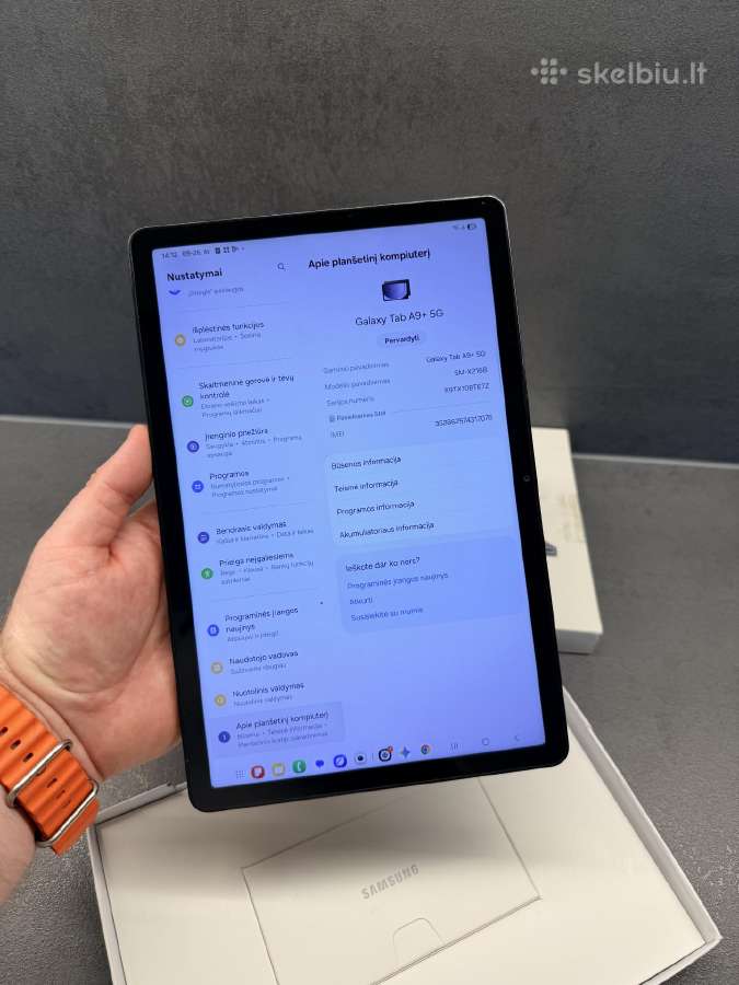 Samsung Galaxy Tab A9+, 5G - nuotraukos Nr. 3