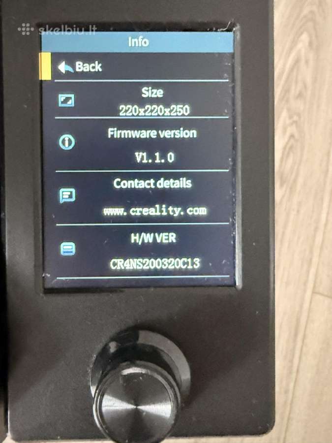3D spausdintuvas Creality Ender-3 V3 Se - nuotraukos Nr. 4