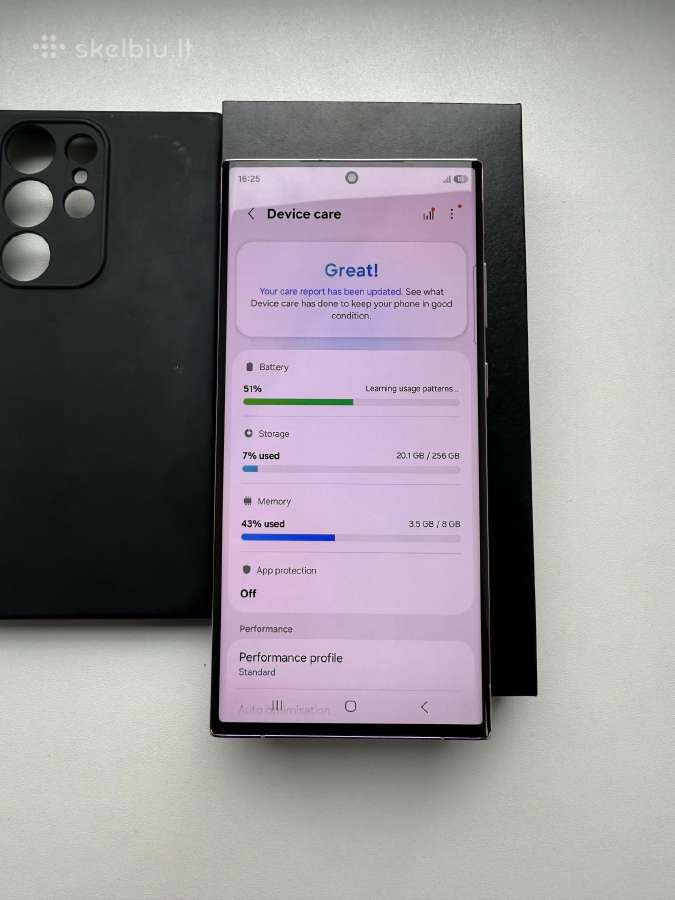Samsung s23 Ultra 256gb - nuotraukos Nr. 5