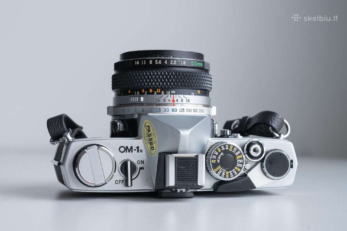 Juostinis fotoaparatas Olympus Om-1n - nuotraukos Nr. 7