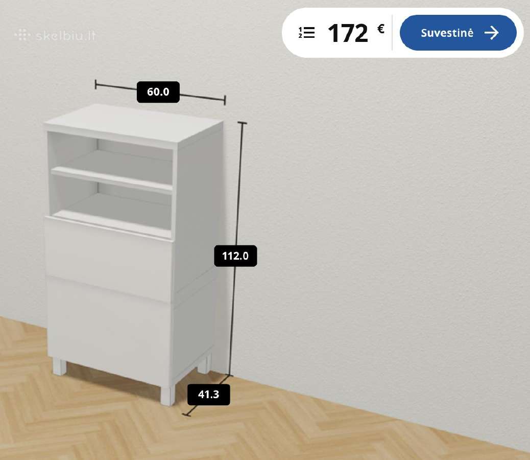 Ikea Besta spintelė/lentyna/komoda - nuotraukos Nr. 6