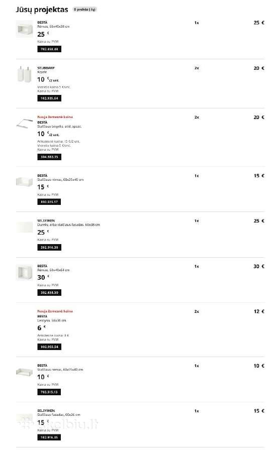 Ikea Besta spintelė/lentyna/komoda - nuotraukos Nr. 9