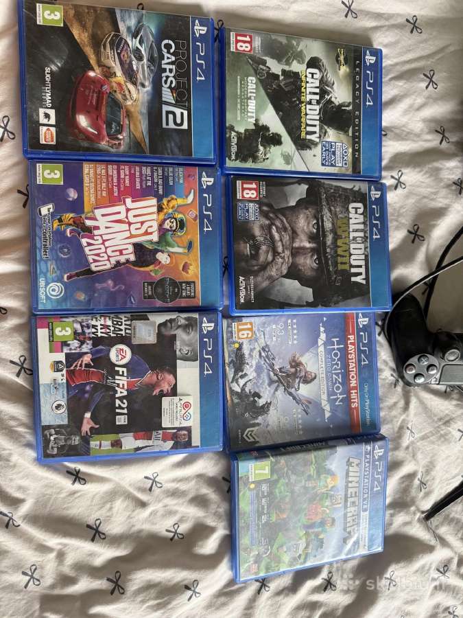 Parduodamas Ps4 Pro+ kamera+ 7 žaidimai - nuotraukos Nr. 5