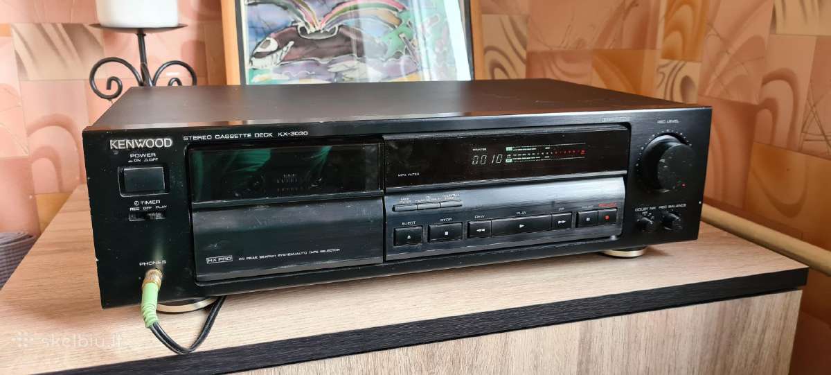 Kasetinė deka Kenwood Kx-3030 (su defektu) - nuotraukos Nr. 2