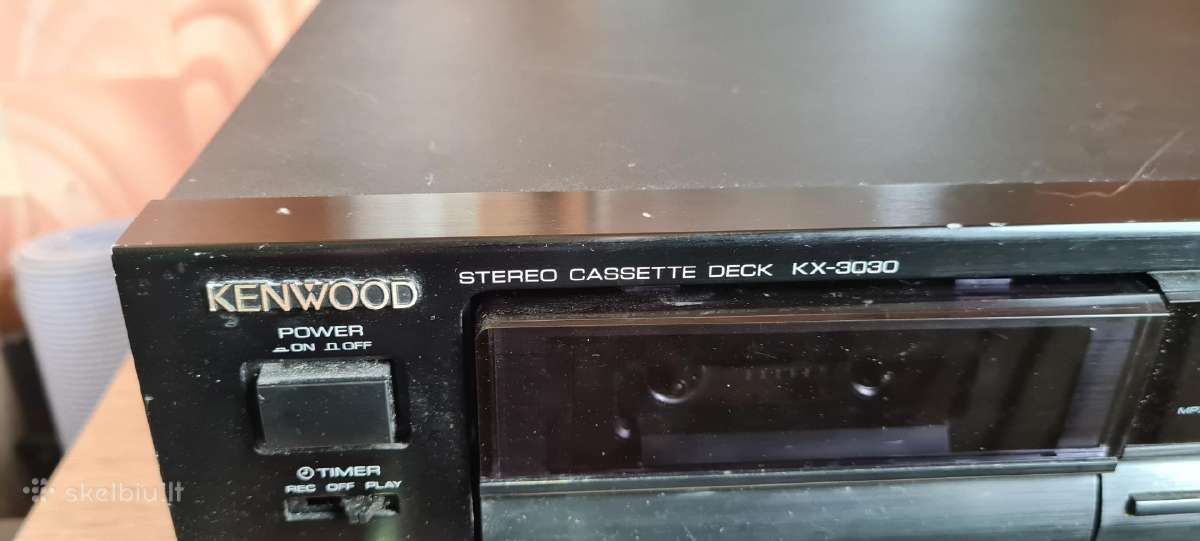 Kasetinė deka Kenwood Kx-3030 (su defektu) - nuotraukos Nr. 3