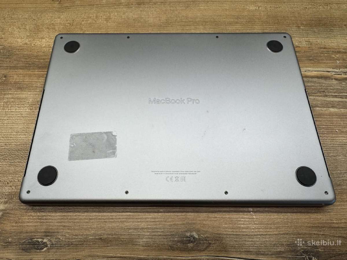MacBook Pro 14" M1 Pro (2021) 16gb / 512gb - nuotraukos Nr. 5