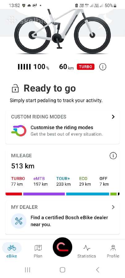 Ghost easx 130 CX 750wh smart - nuotraukos Nr. 12