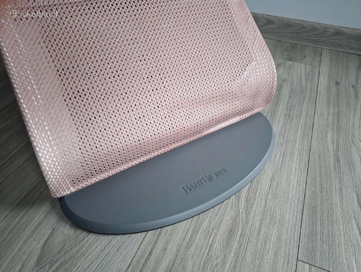 Babybjorn Bouncer Bliss Mesh Dusty Pink Gultukas - nuotraukos Nr. 3