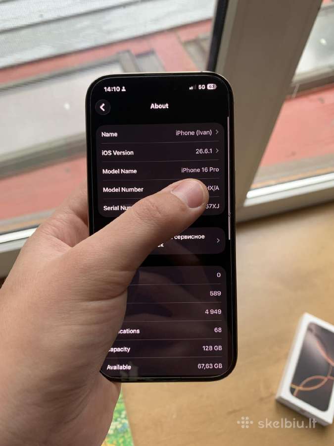iPhone 16 Pro - nuotraukos Nr. 8