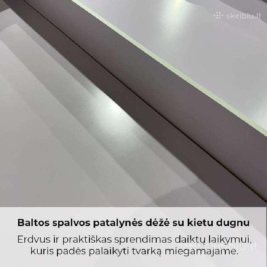 Dvigulė miegamojo lova su patalynės dėže - nuotraukos Nr. 6