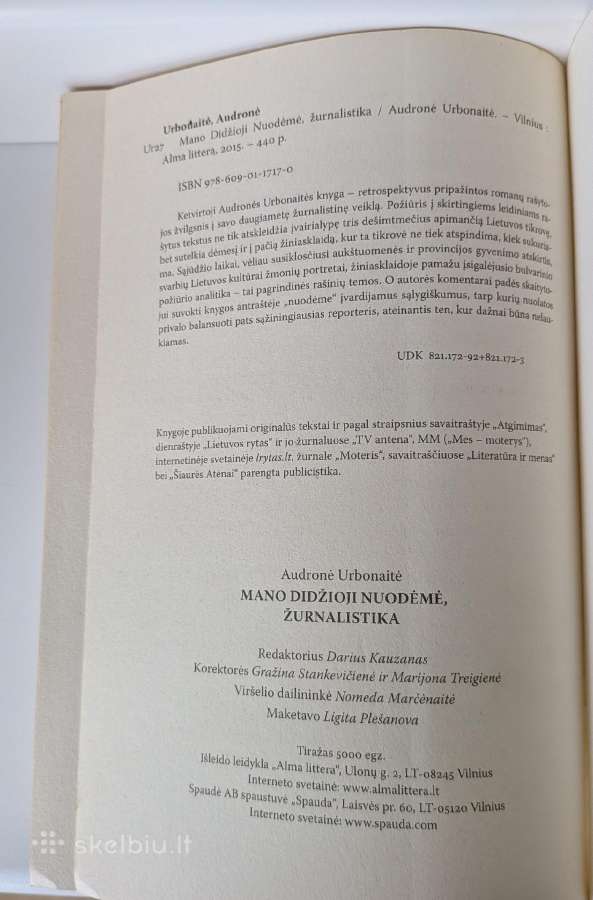 Mano Didžioji Nuodėmė, žurnalistika - nuotraukos Nr. 8