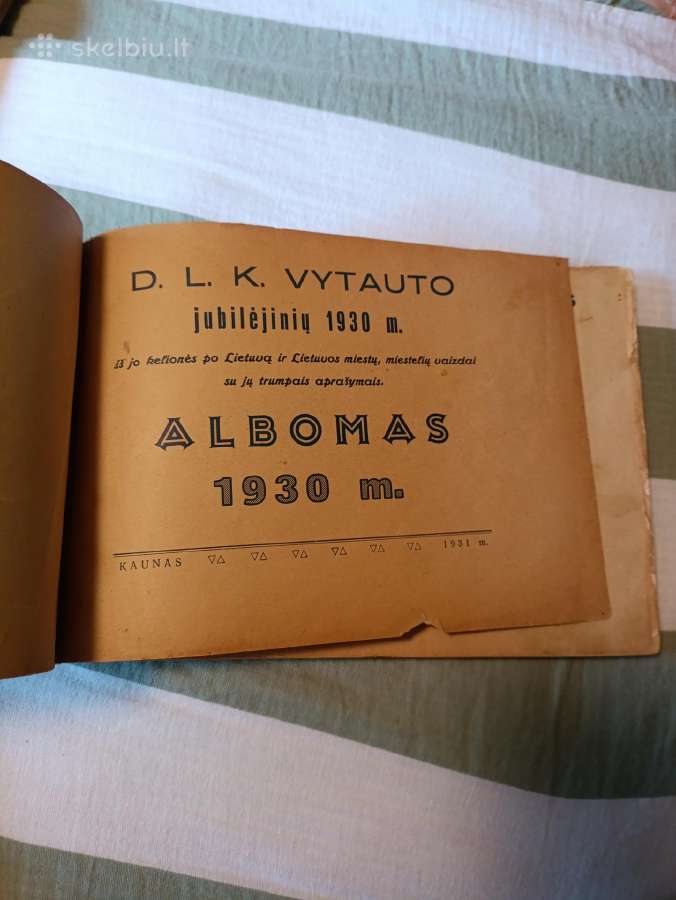 K.vytauto jubiliejinis 1930 albumas - nuotraukos Nr. 2
