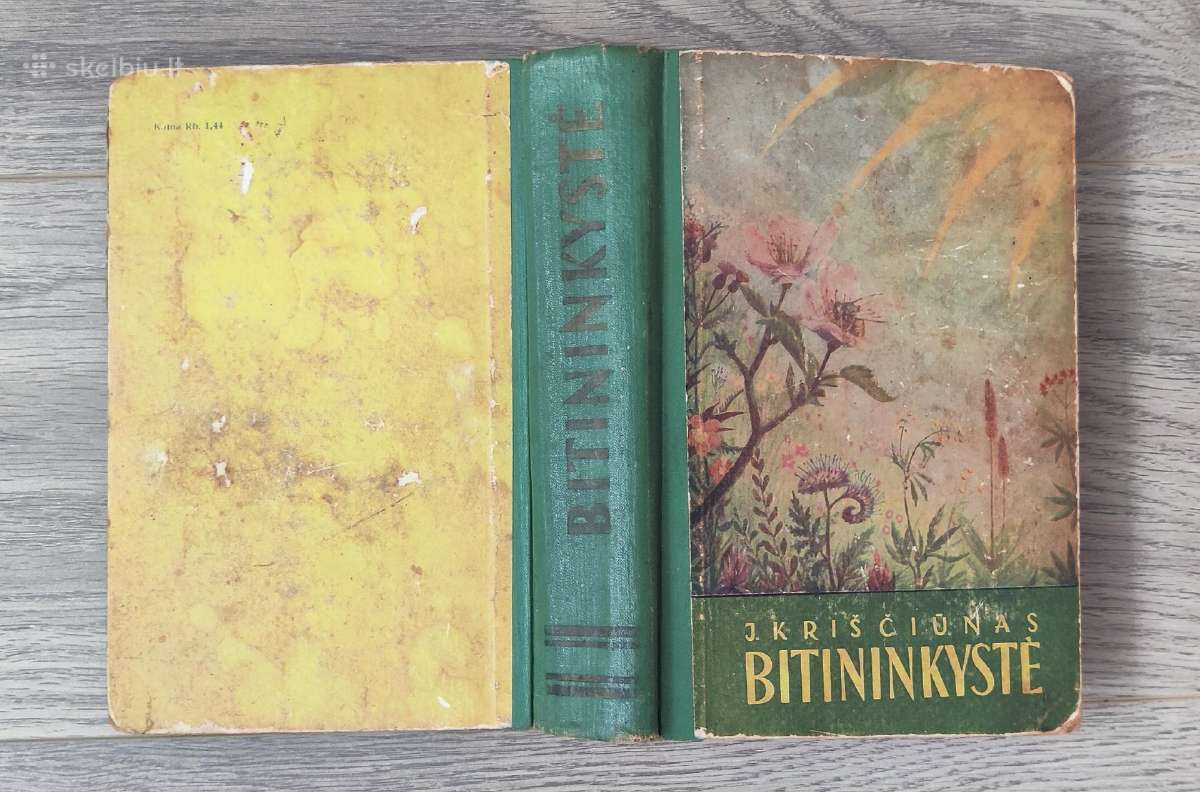 Kultinė knyga: J. Kriščiūnas – „Bitininkystė" - nuotraukos Nr. 2