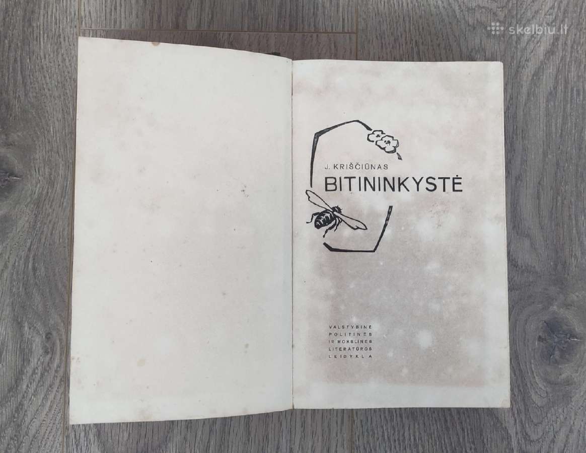 Kultinė knyga: J. Kriščiūnas – „Bitininkystė" - nuotraukos Nr. 8