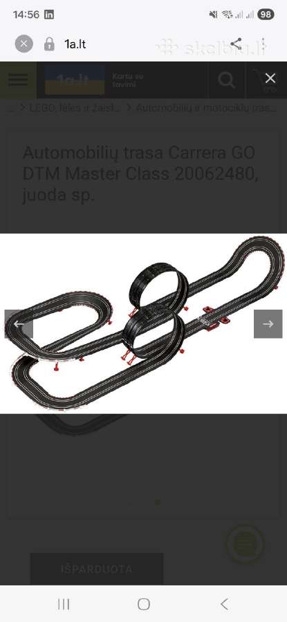 Žaislas Carrera Go Dtm Master Clas lenktynių trasa - nuotraukos Nr. 4