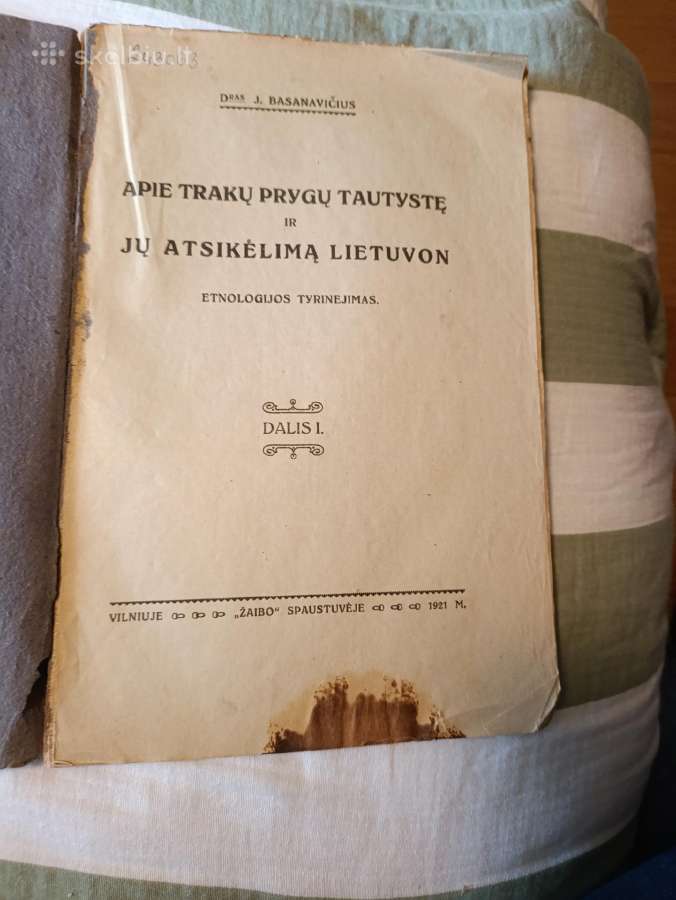 Basanavičiaus apie Trakų prygų tautystę - nuotraukos Nr. 2