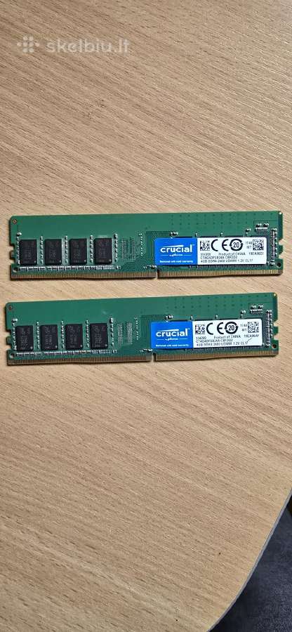 RAM operatyvioji atmintis Crucial Ddr4 - nuotraukos Nr. 3