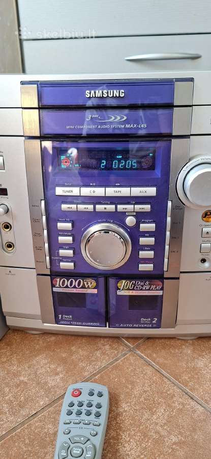 Radiocentras Samsug Max-l45. - nuotraukos Nr. 5