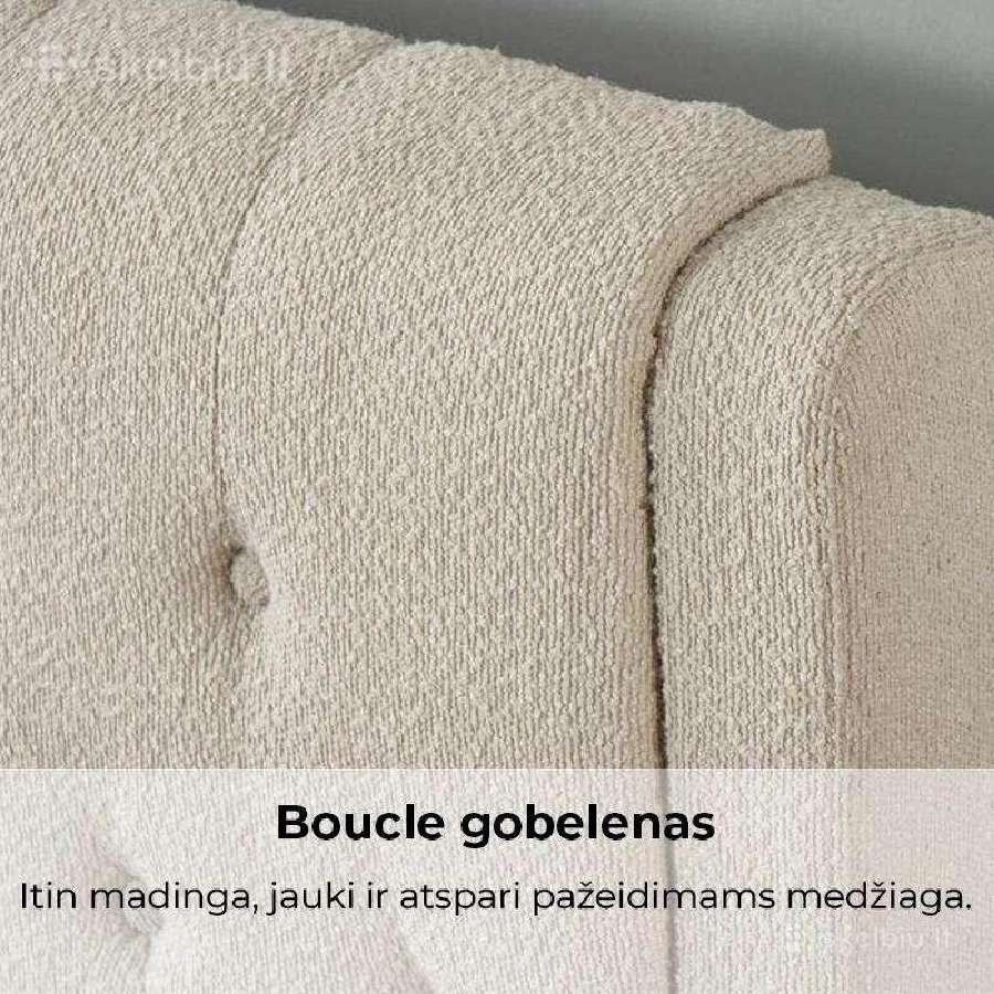 Dvigulė miegamojo lova su patalynės dėže - nuotraukos Nr. 7
