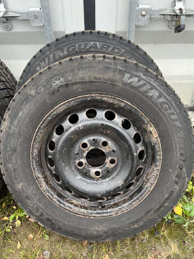 Ziemines padangos 195/70 r15c su ratlankiais 5x112 - nuotraukos Nr. 5