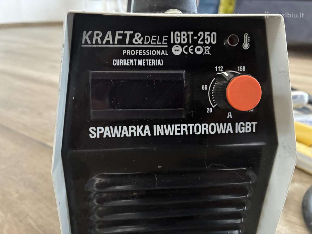 Kraft & Dele 250a Inverterinis vienfazis - nuotraukos Nr. 2