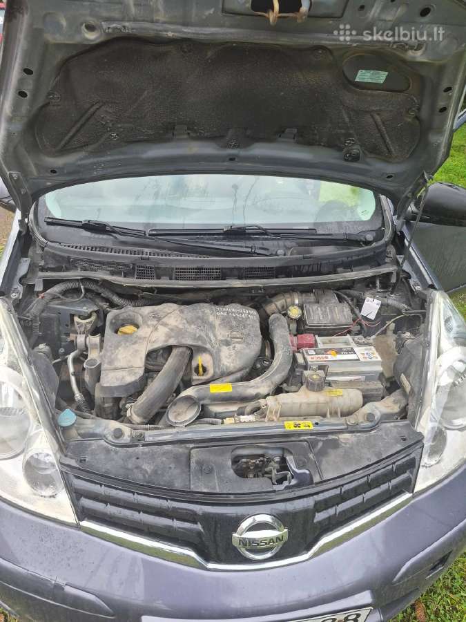 Parduodu Nissan Note ekonomišką automobilį - nuotraukos Nr. 9