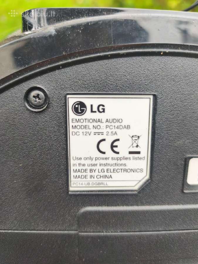 Parduodama LG nešiojamoji garso sistema - nuotraukos Nr. 6
